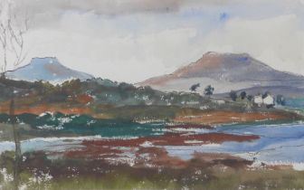 JAMES MILLER, RSA, RSW (SCOTTISH 1893 - 1987) untitled watercolour of The Isle of Skye, signed and