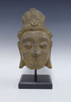 Contemporary Thai style Buddha head, 40cm