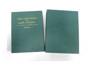 'The Golf Book of East Lothian', by John Kerr, with original dust cover, 23 x 30cm