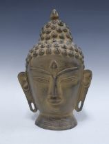 Contemporary Thai style Buddha head, 38cm