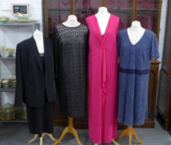 Collection of Women's clothing, (Marina Rinaldi & Persona, mostly new with tags) including dresses