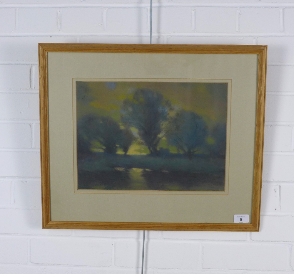 HENRY TAYLOR WYSE (1870-1951) untitled watercolour of trees, signed and framed under glass, 37 x - Image 2 of 3