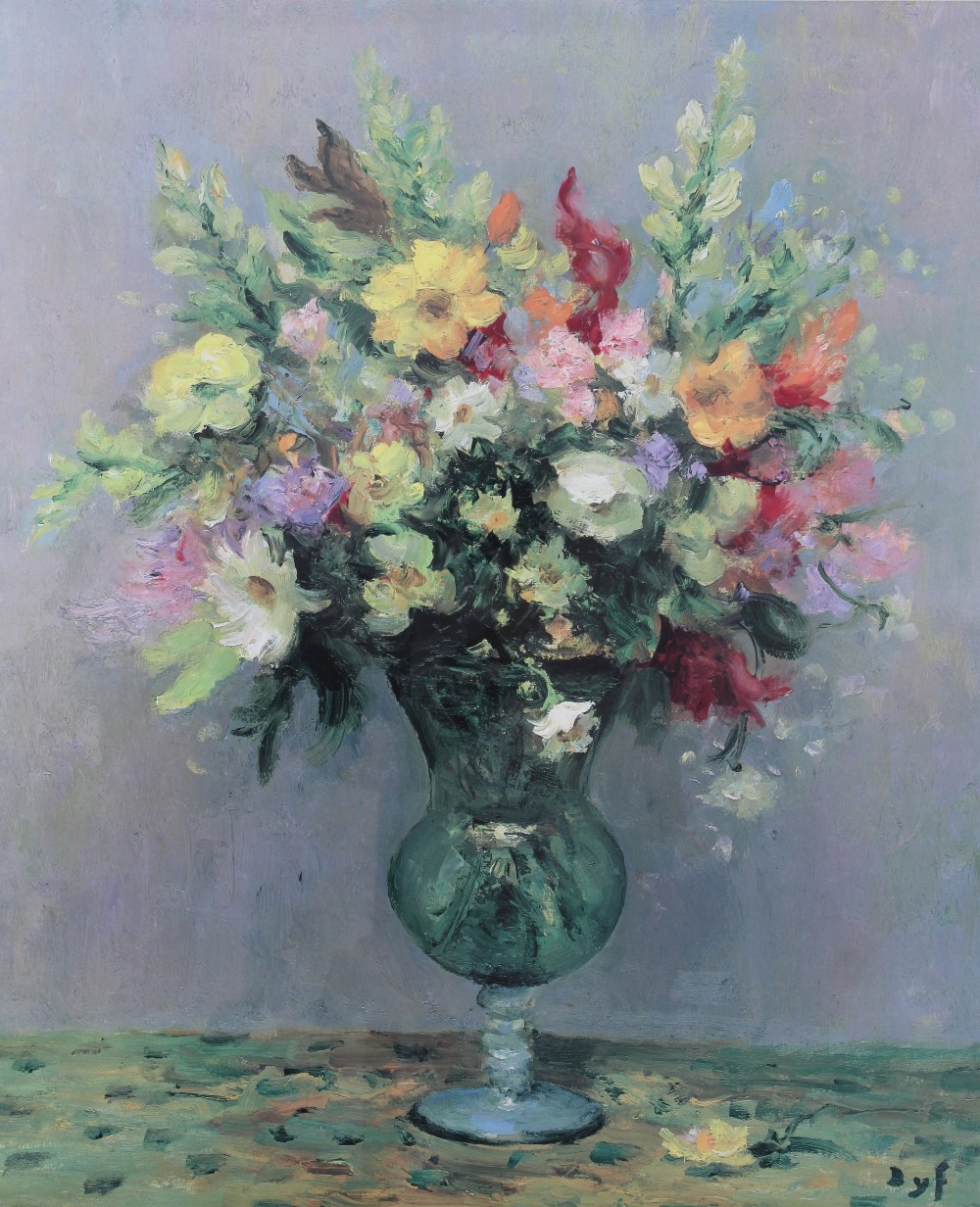 MARCEL DYF (1899 - 1985) LES FLEURS, a Frost & Reed Ltd Ed print No. 270/500, framed under glass.