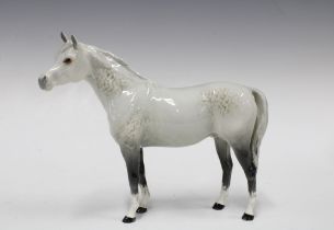 Beswick dapple grey Mare, 18.5cm