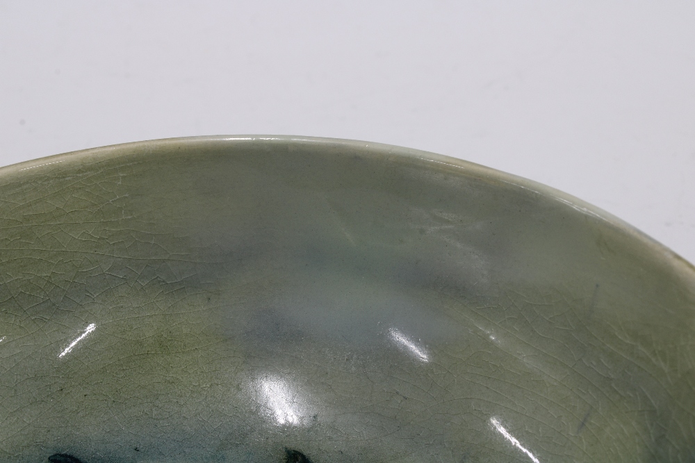 Moorcroft anemone pattern bowl, impressed marks and facsimile signature, 16cm diameter ( - Image 5 of 6