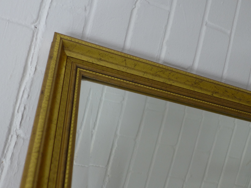 Rectangular gilt framed wall mirror, 97 x 66cm. - Image 2 of 2