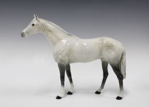 Large Beswick dapple grey stallion, 28cm
