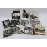 Collection of vintage black and white topographical and other photographs (a lot)