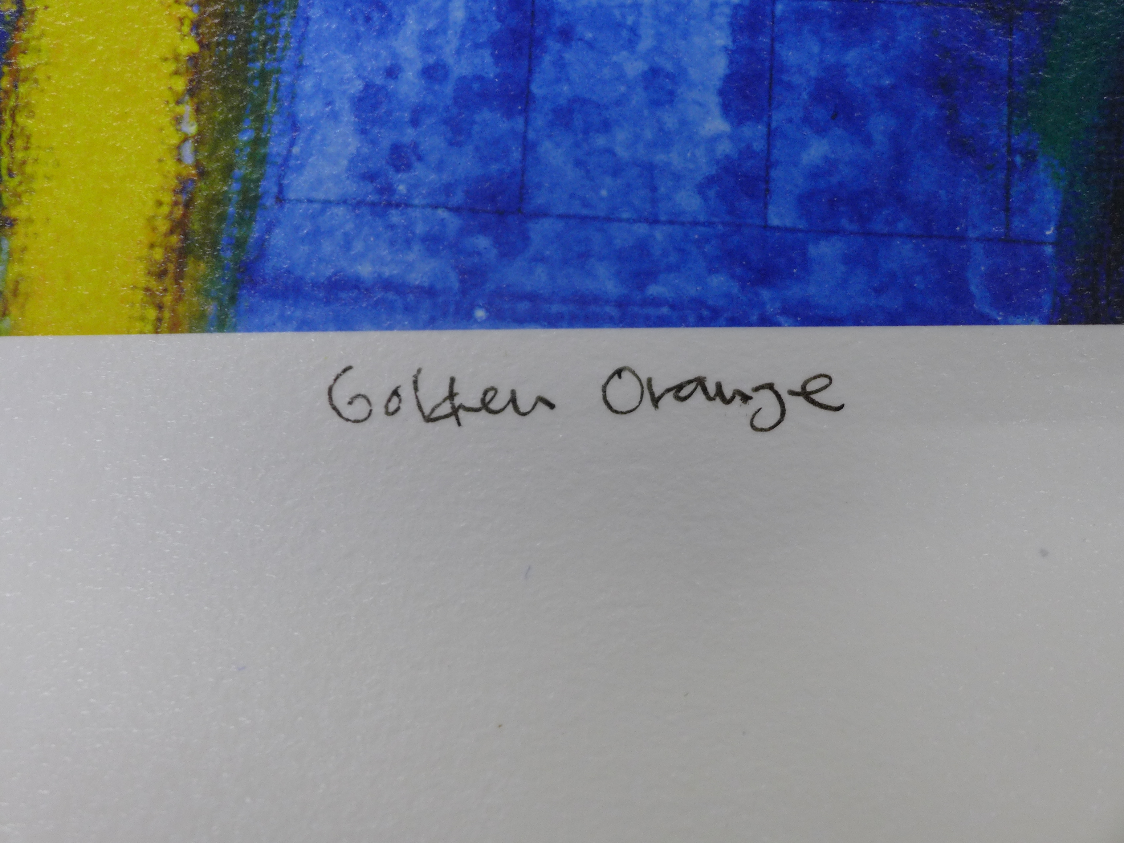 Francis Boag 'Golden Orange' signed print, 38/195, together with two Daniel Campbell prints (3) - Image 6 of 7