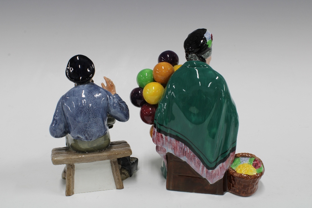 Royal Doulton figure Tall Story HN2248 & The Old Balloon Seller HN1315 (2) - Image 2 of 3