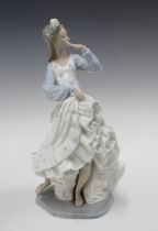 Nao by Lladro Daisa Spanish Dancer figure, 19 x 34cm.