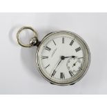 Waltham silver cased pocket watch
