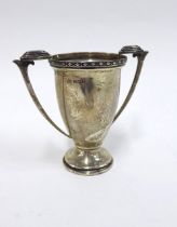 Elkington & co small silver trophy cup, Birmingham 1937, 10cm