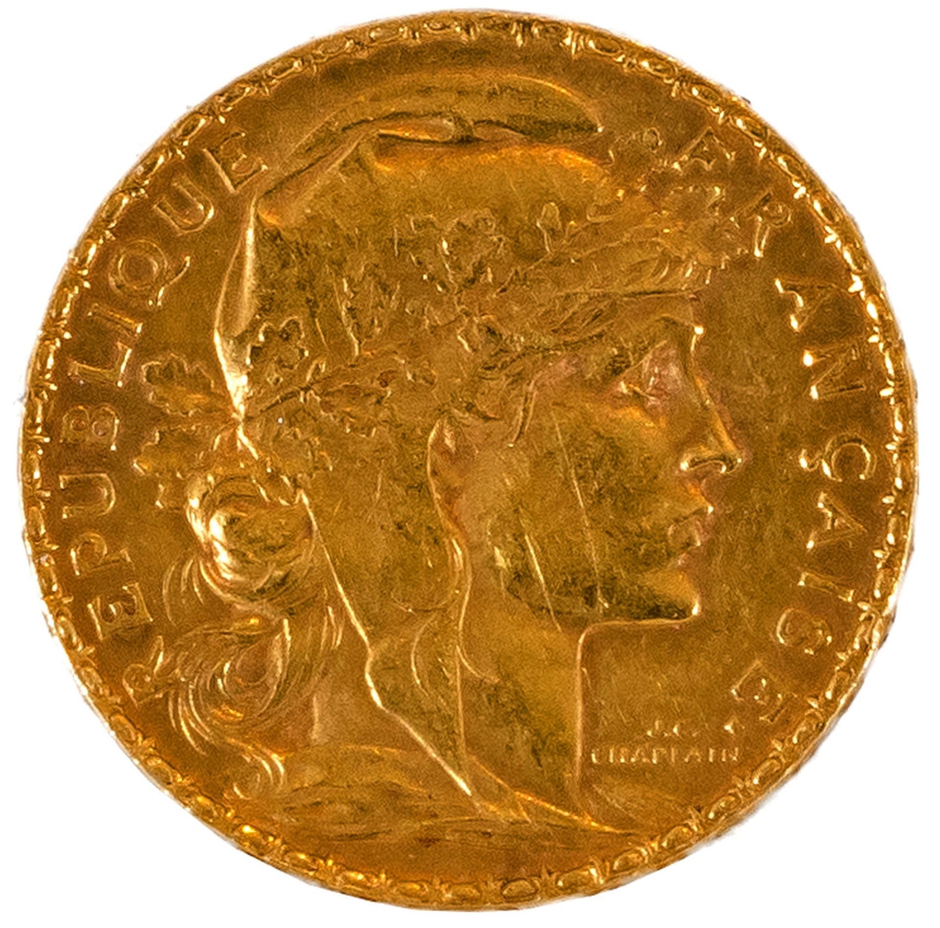 FRANKREICH | 1912 | 20 Francs-Münze (Gold) - Bild 6 aus 6