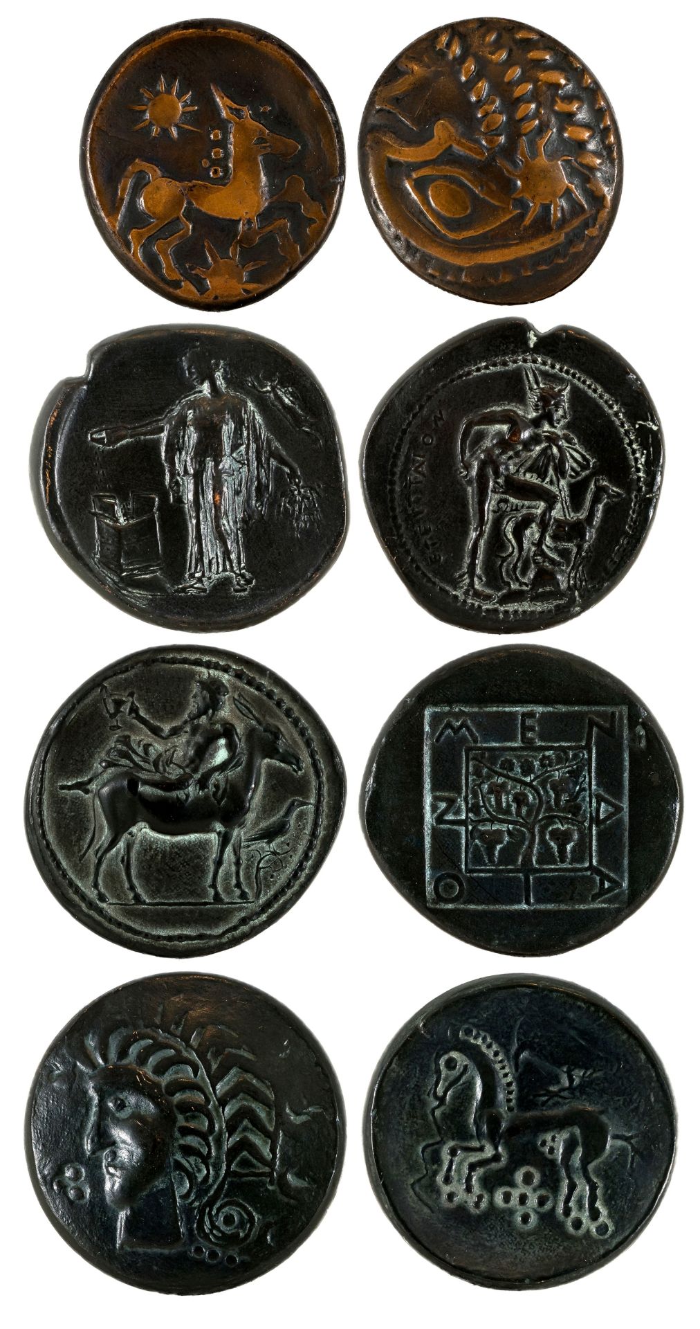 Konvolut von 4 Medaillen der Monnaie de Paris (Staatliche Münzprägeanstalt, Frankreich) | 20. Jh.