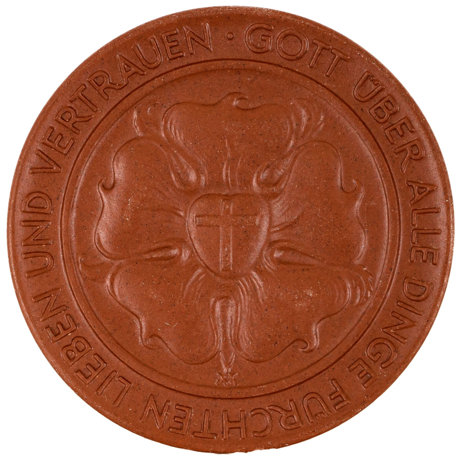 Meissen, Porzellan-Manufaktur | Konvolut von 7 Böttger Steinzeug - Medaillen - Bild 11 aus 15