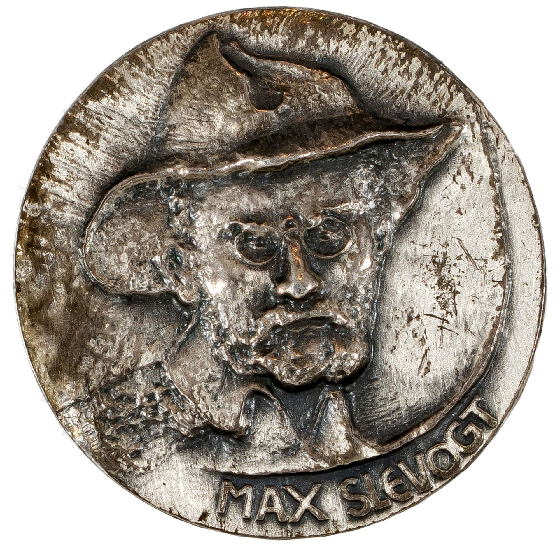 Konvolut von 2 Medaillen "Max Slevogt 1868-1932" (Zum 50. Todestag) - Bild 2 aus 5