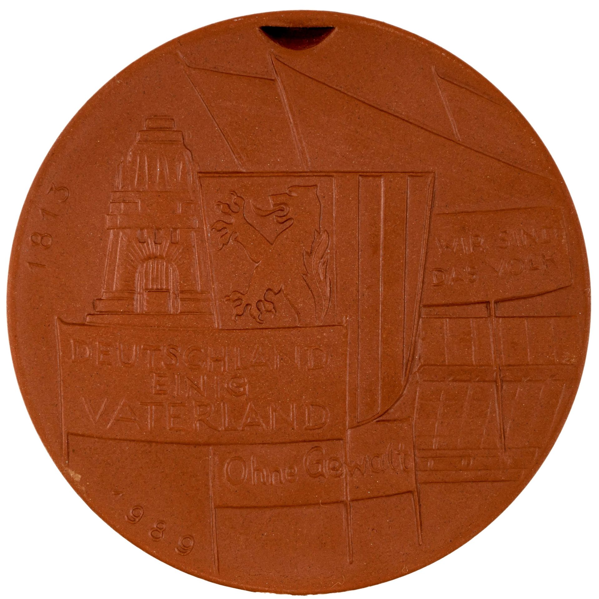 Meissen, Porzellan-Manufaktur | Konvolut von 7 Böttger Steinzeug - Medaillen - Bild 5 aus 15