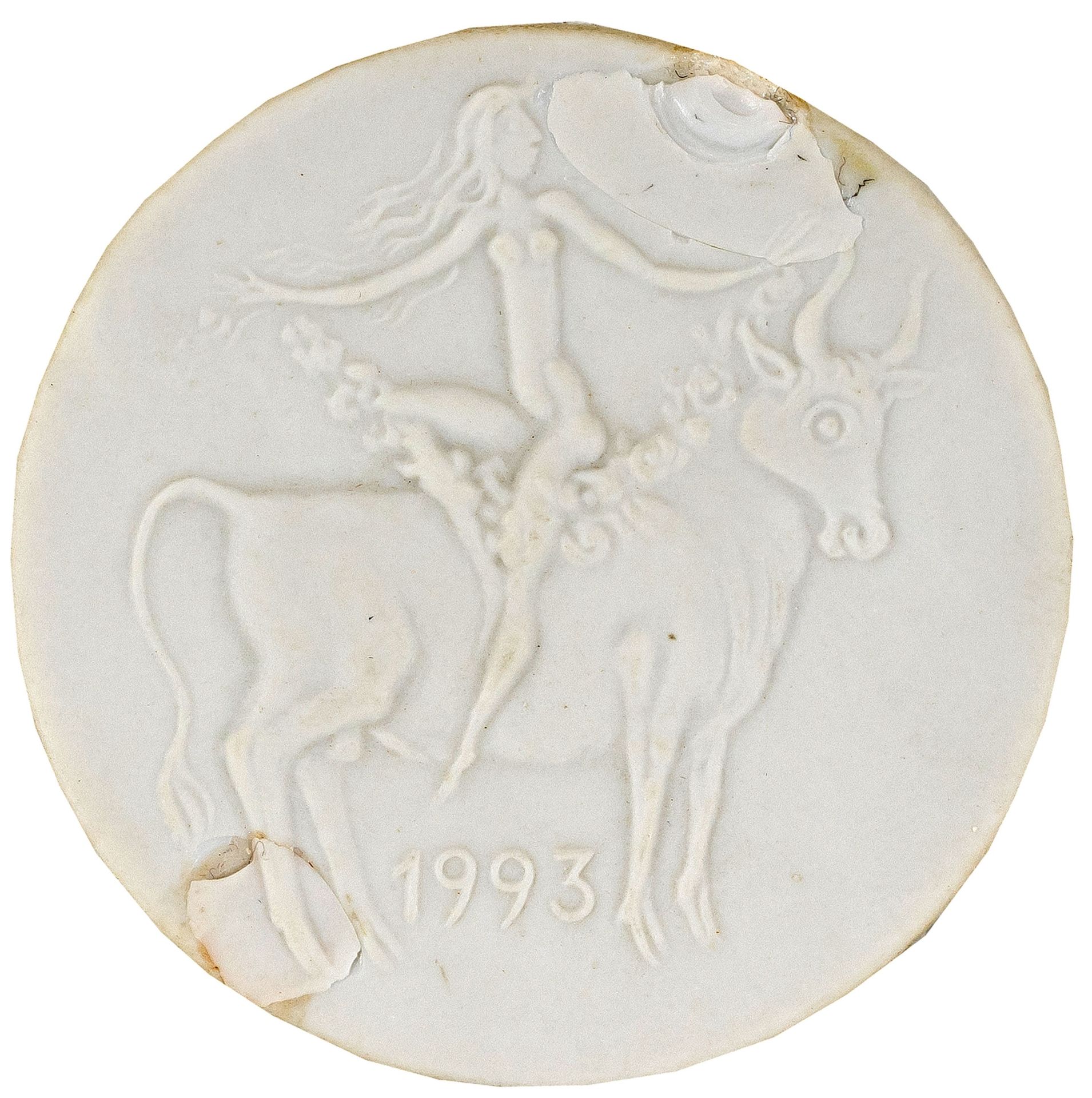 Meissen, Porzellan-Manufaktur | Konvolut von 5 Porzellan-Medaillen: - Bild 8 aus 12