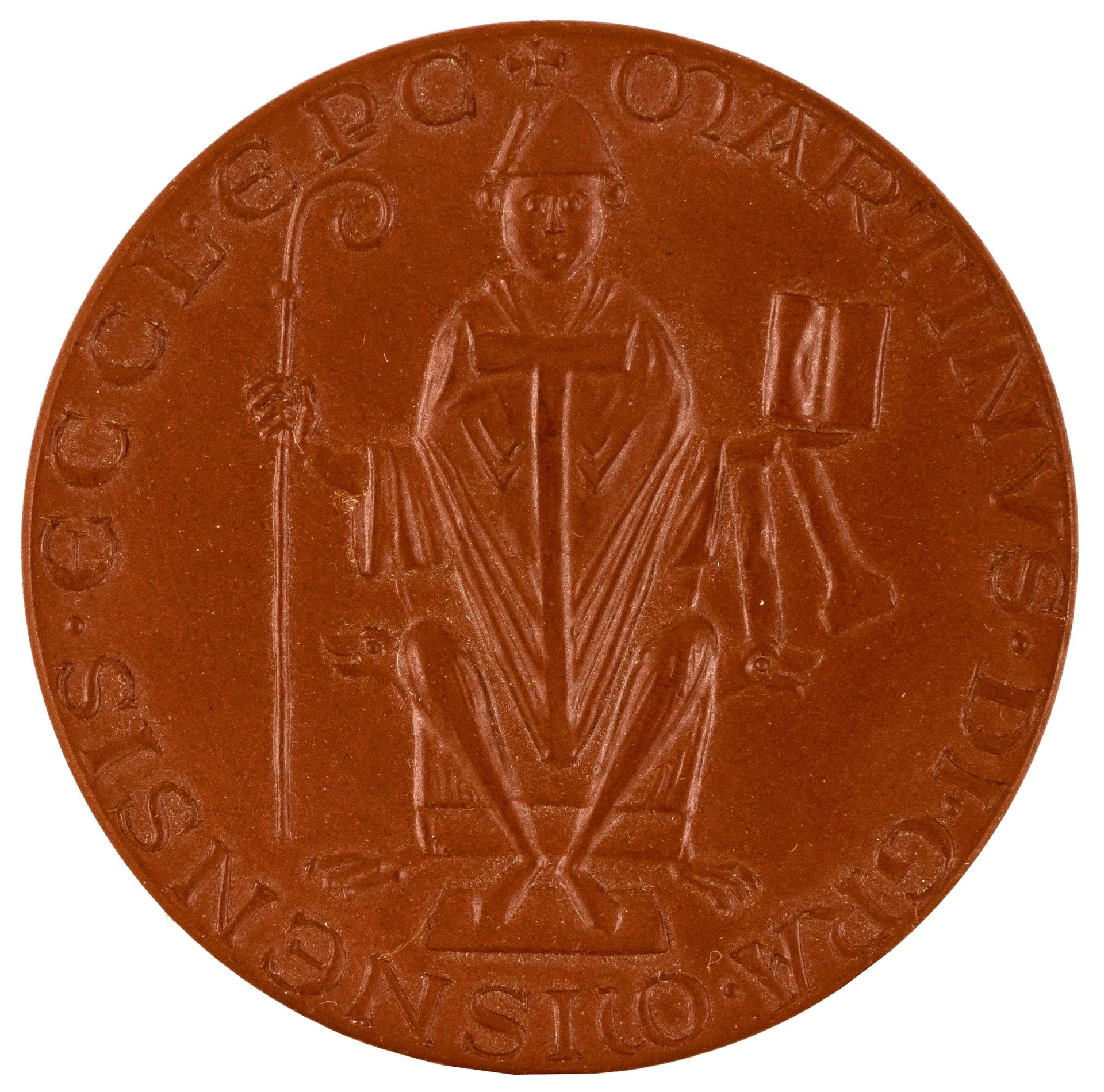 Meissen, Porzellan-Manufaktur | Konvolut von 7 Böttger Steinzeug - Medaillen - Bild 10 aus 15