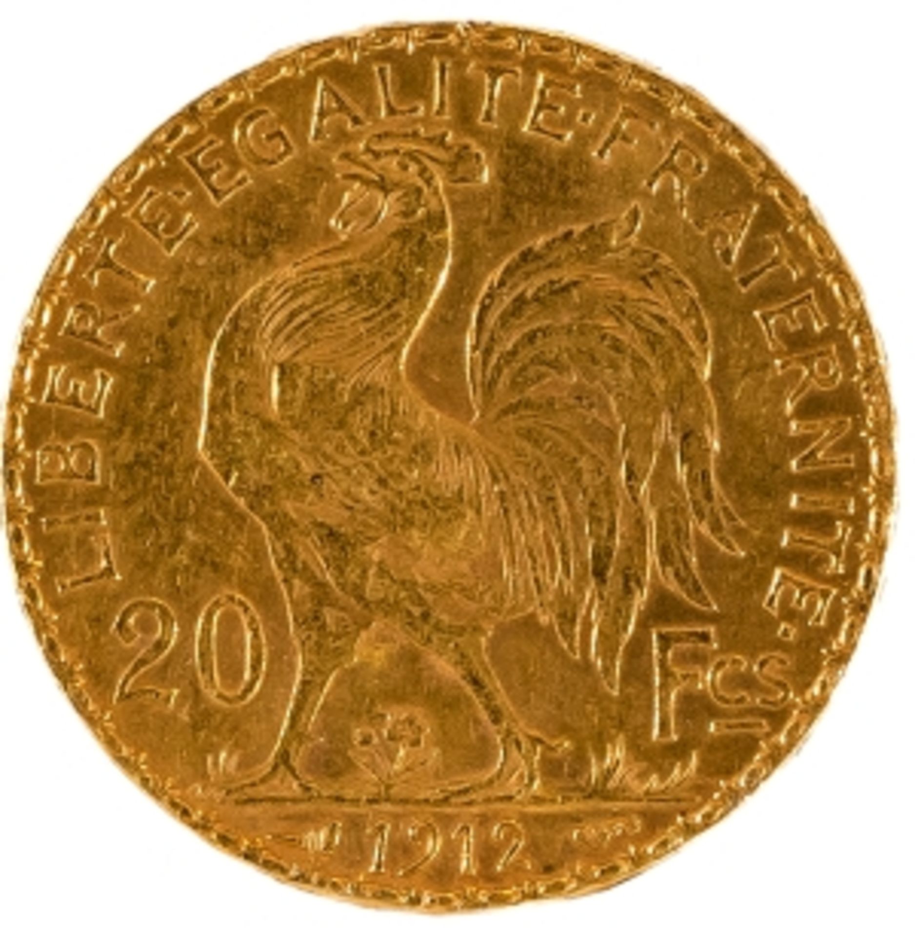 FRANKREICH | 1912 | 20 Francs-Münze (Gold) - Bild 2 aus 6