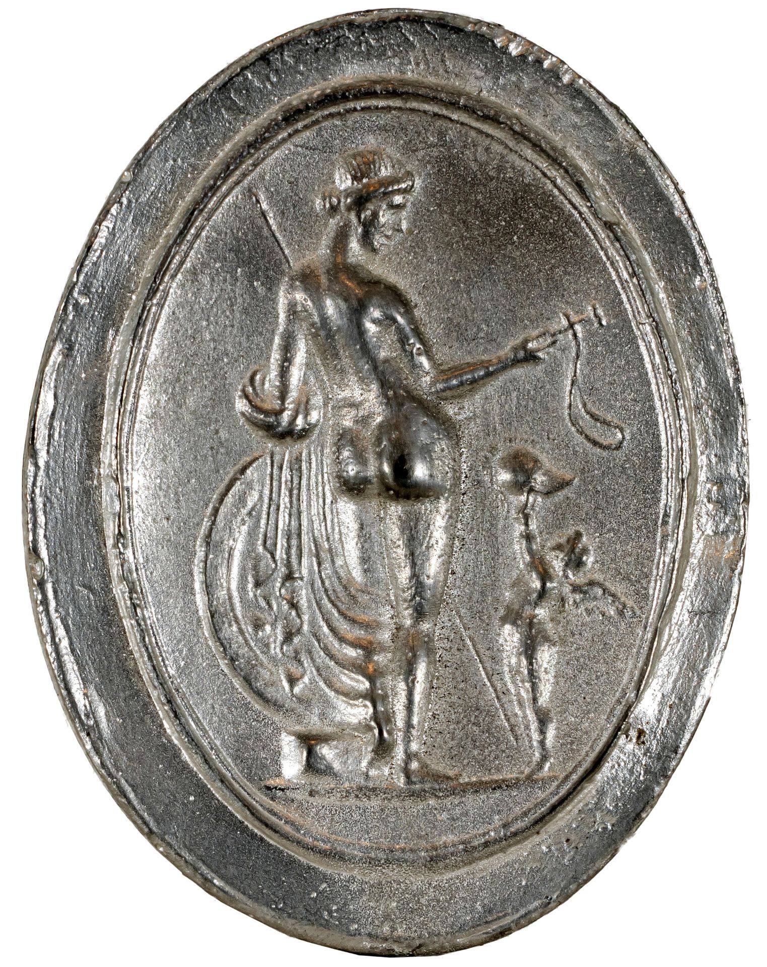 Konvolut von 10 Medaillen | Nachprägungen von römischen und griechischen Motiven - Bild 10 aus 11