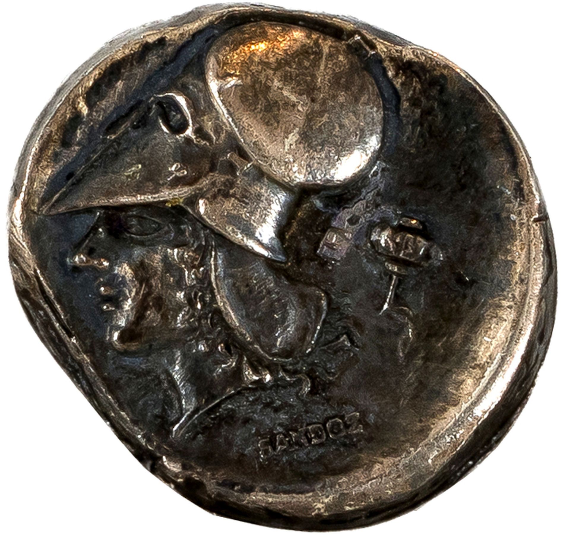 Konvolut von 2 antiken Münzen und 2 Nachprägungen - Image 6 of 9