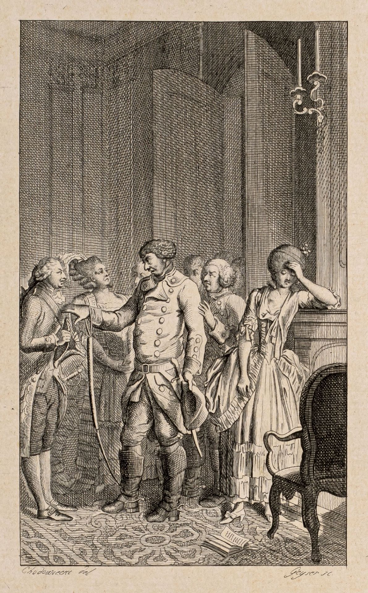 Chodowiecki, Daniel Nikolaus | 1726 Danzig - 1801 Berlin - Bild 7 aus 7