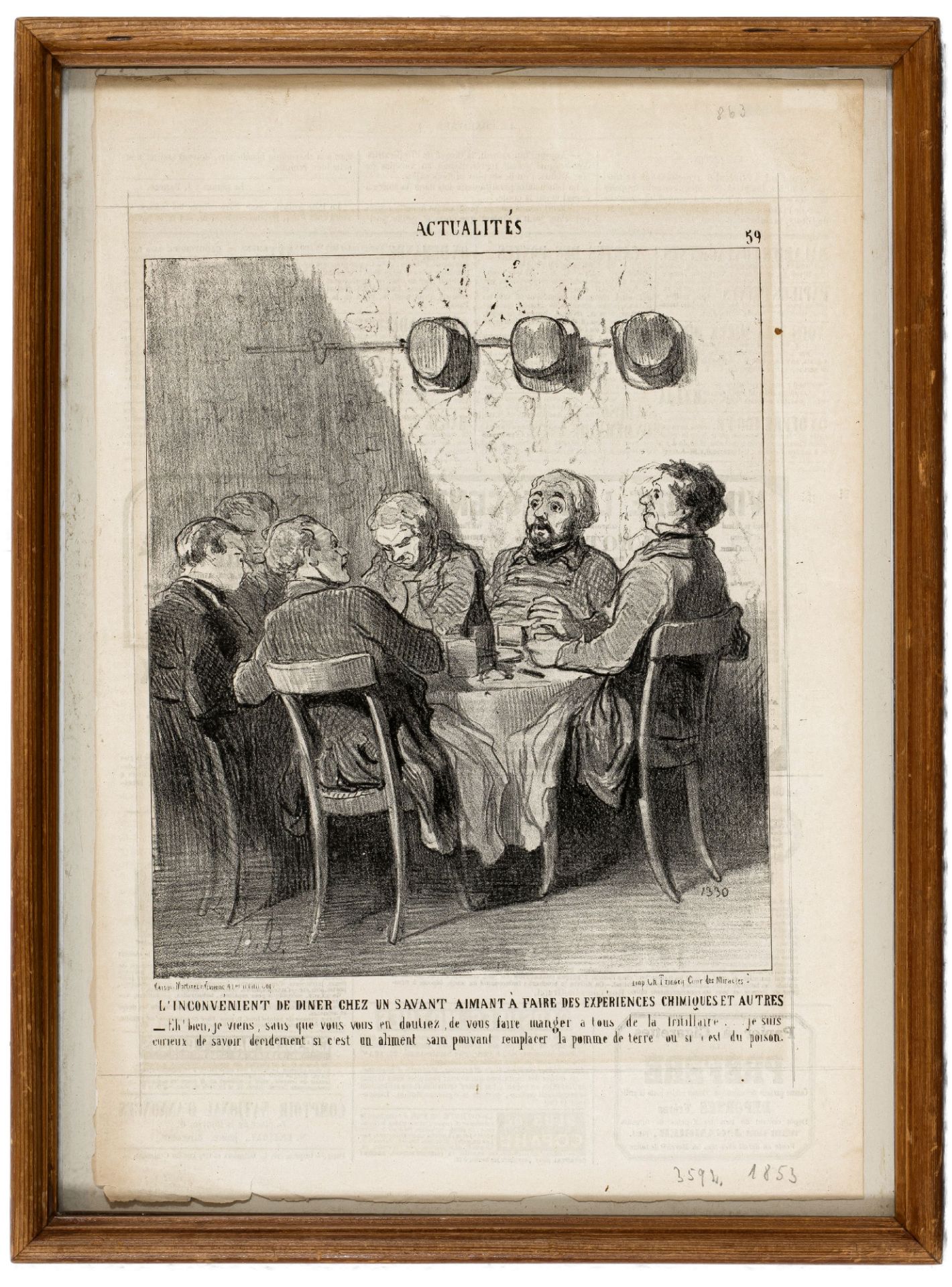 Daumier, Honoré | 1808 Marseille, Frankreich - 1879 Valmondois, Frankreich - Bild 4 aus 8