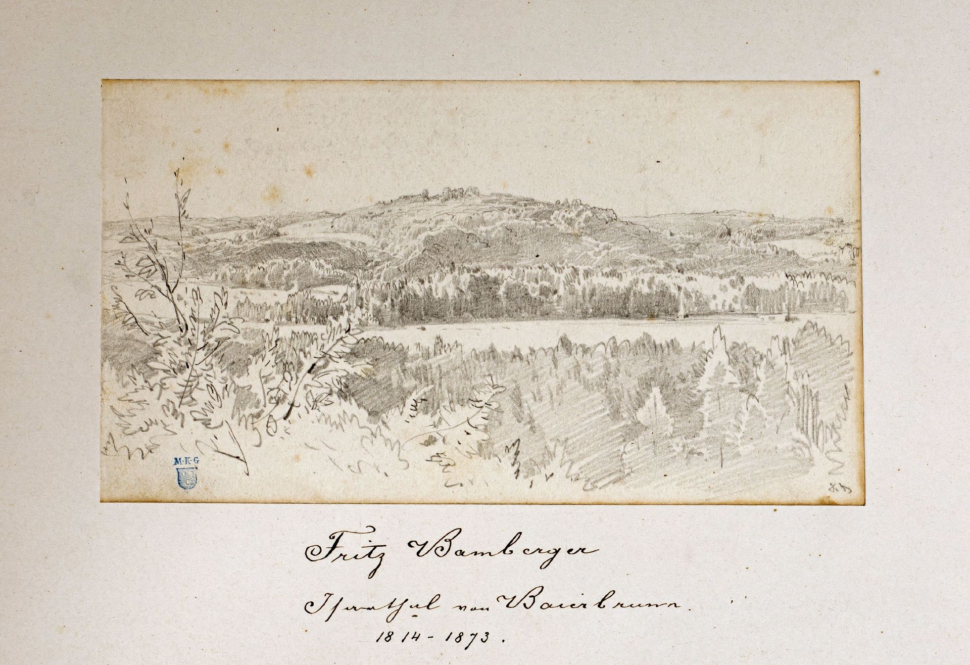 Bamberger, Fritz | 1814 Würzburg - 1873 Nauenhain, Bad Soden am Taunus