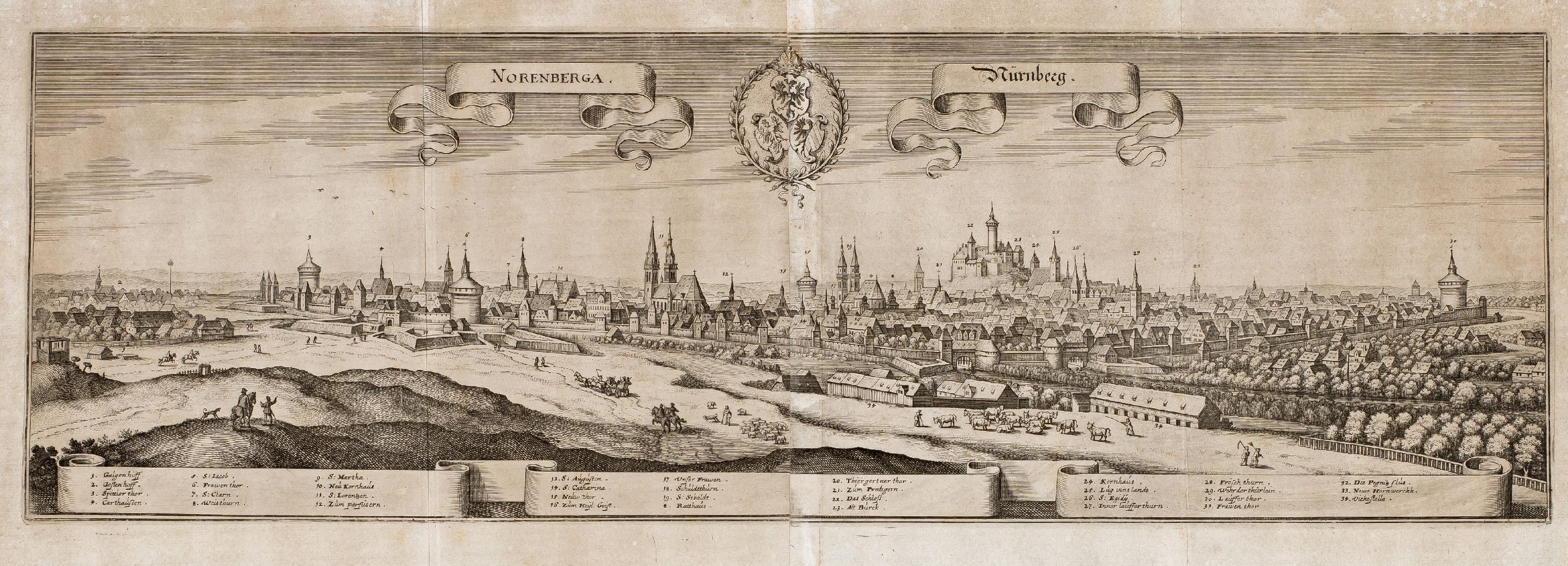 Merian, Matthäus | 1593 Basel, Schweiz - 1650 Bad Schwalbach