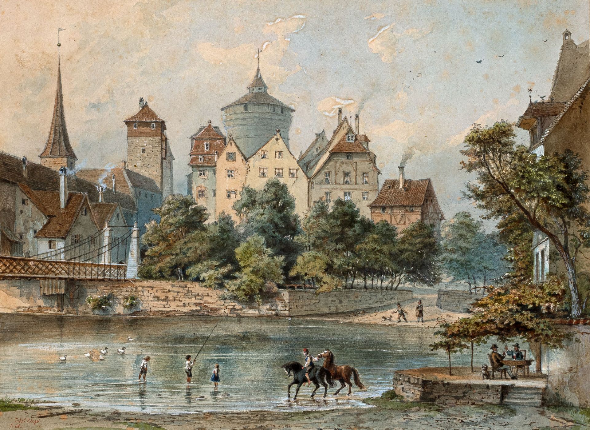 Riegel, Jobst | 1821 Nürnberg - 1878 München