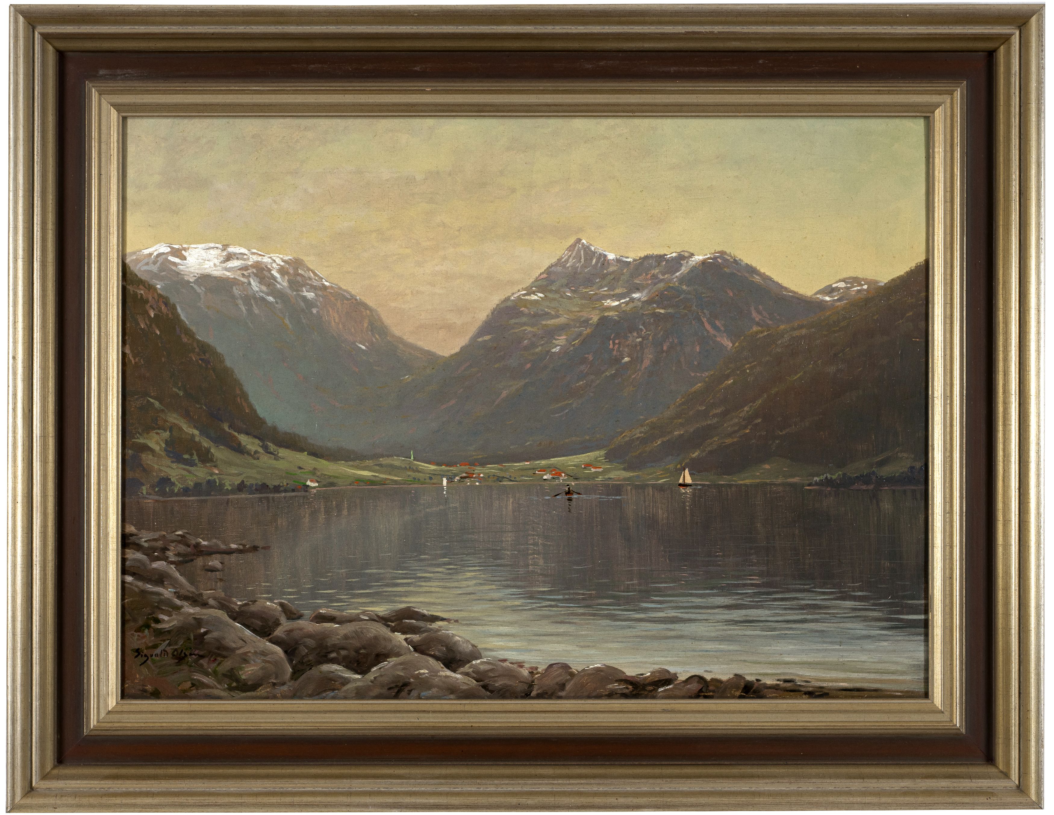 Olsen, Sigvald | 1883 Oslo, Norwegen - 1957 Biri, Norwegen - Image 2 of 2