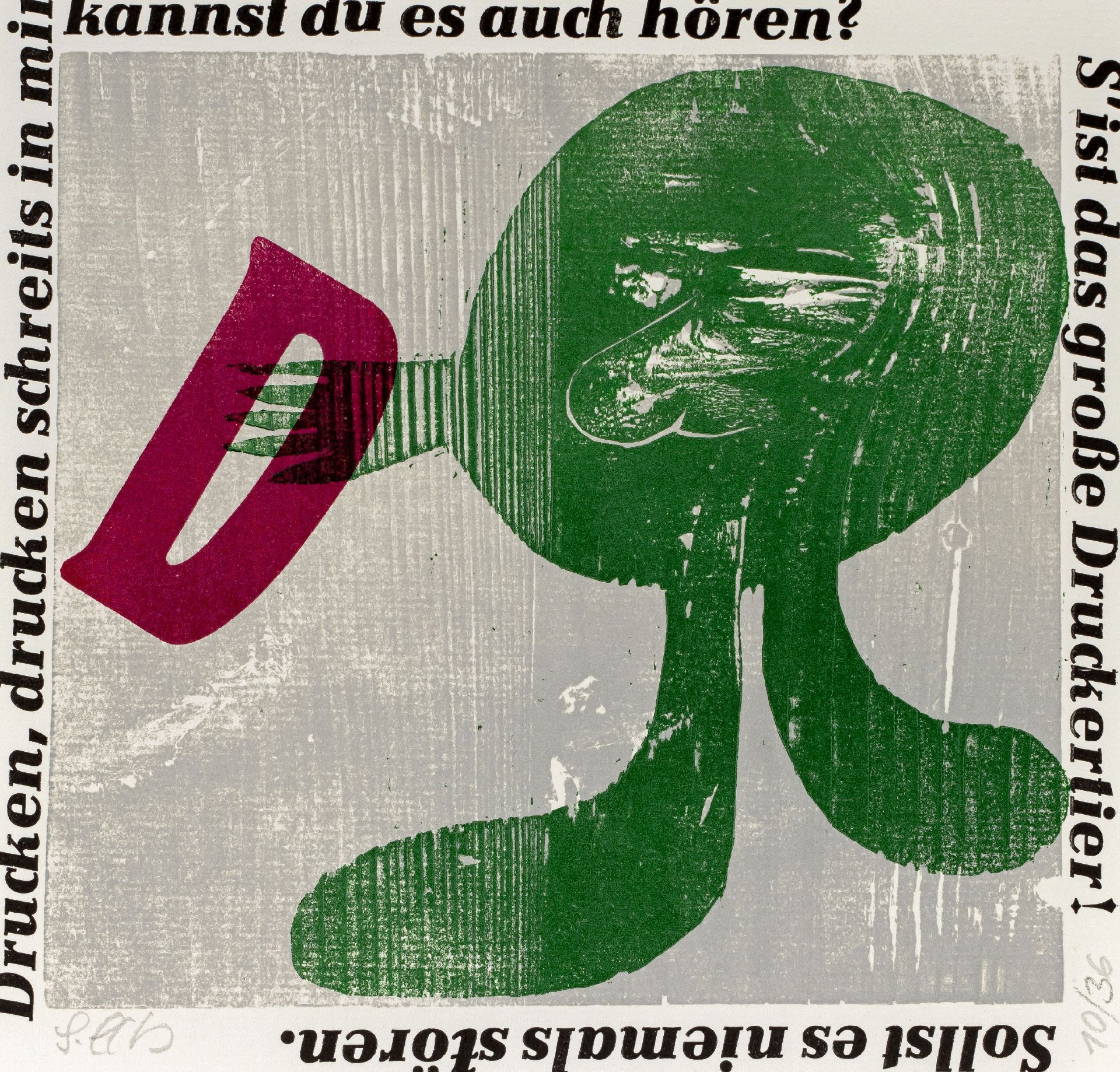 Künstler des 20. Jahrhunderts | Künstlerkassette: DRUCK + BUCH, 3. Handpressentriennale - Image 9 of 17