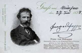 ANSICHTSKARTE | Defregger, Franz von | 1835 Ederhof bei Stronach, Österreich - 1921 München