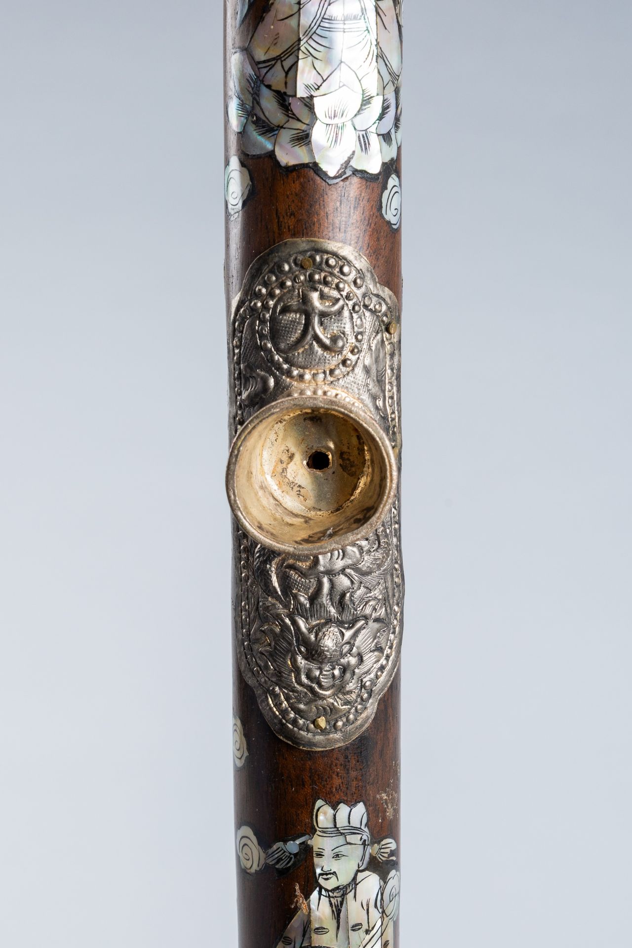 A GROUP OF FIVE OPIUM PIPES, c. 1920s - Image 16 of 41