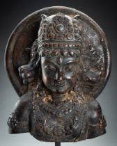 A BUST OF VAIKUNTHA VISHNU