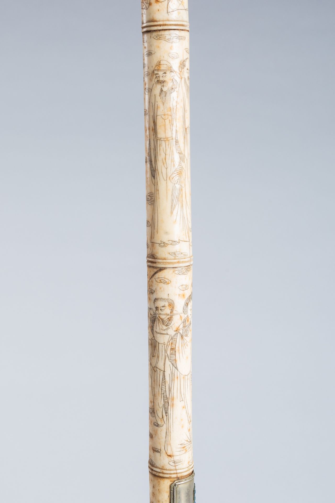 A GROUP OF FIVE OPIUM PIPES, c. 1920s - Image 25 of 41