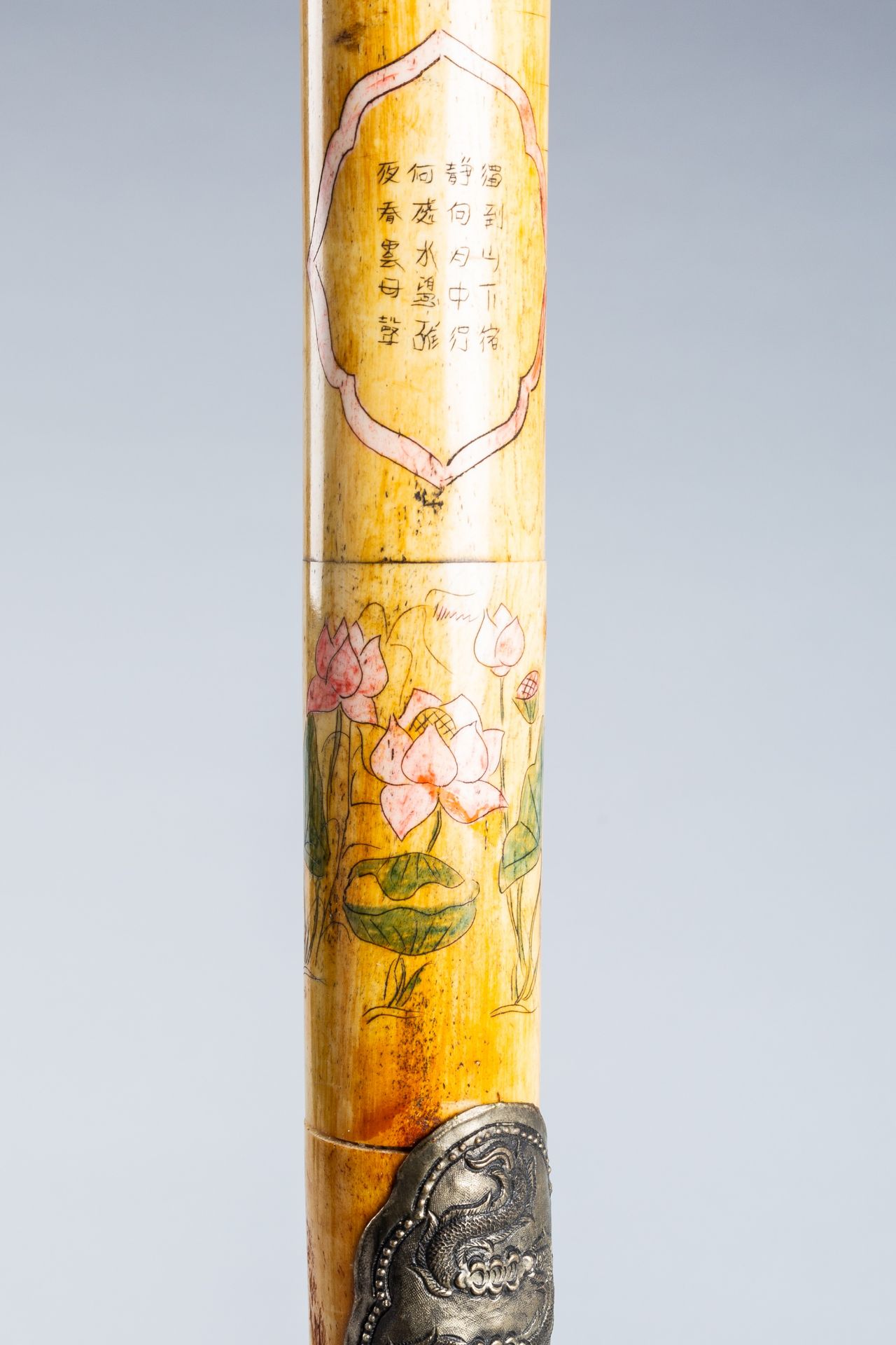 A GROUP OF FIVE OPIUM PIPES, c. 1920s - Image 10 of 41