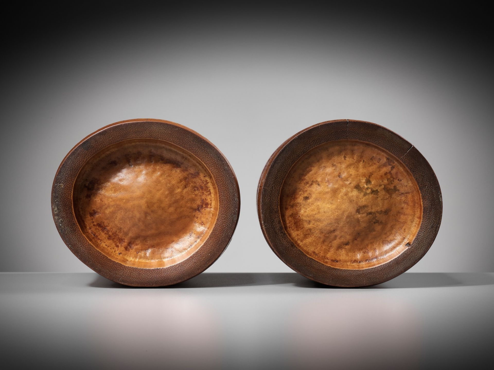 A PAIR OF BAMBOO 'OX-HERD' BRUSHPOTS, BITONG, QING DYNASTY - Image 12 of 13