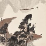 WATER AND RIVER LANDSCAPE', BY WANG WEIBAO (B. 1942), DATED 1981