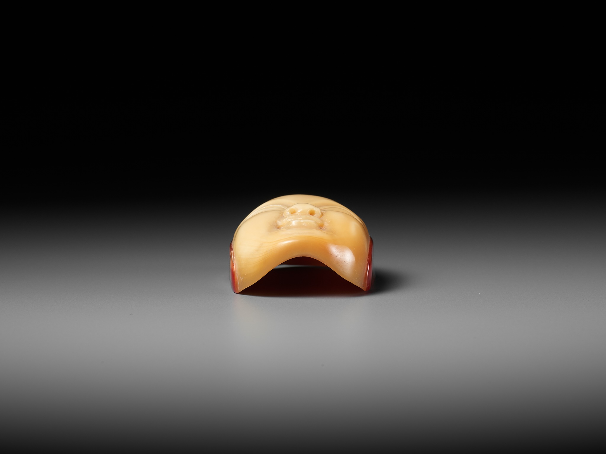 MEIGYOKUSAI: A RARE HONEN (HORNBILL) NETSUKE OF SHOJO - Image 11 of 11