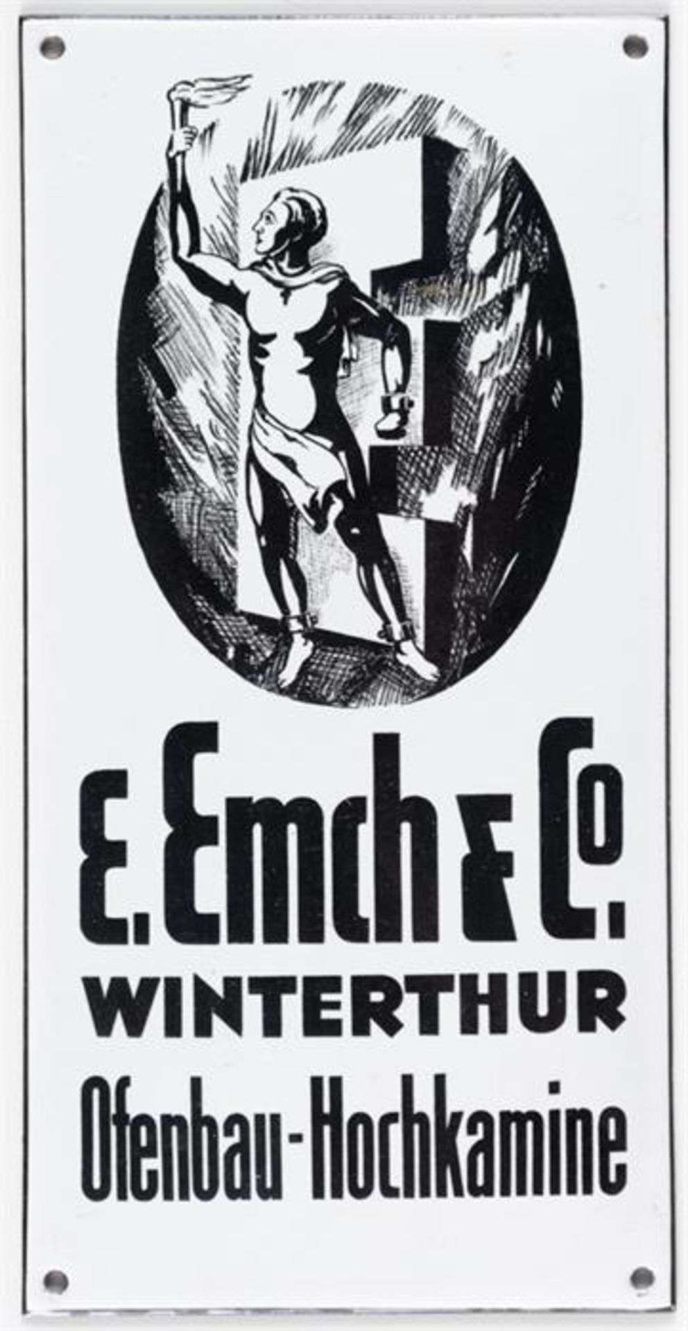 E.EMCH & CO. WINTERTHUR OFENBAU-HOCHKAMINE