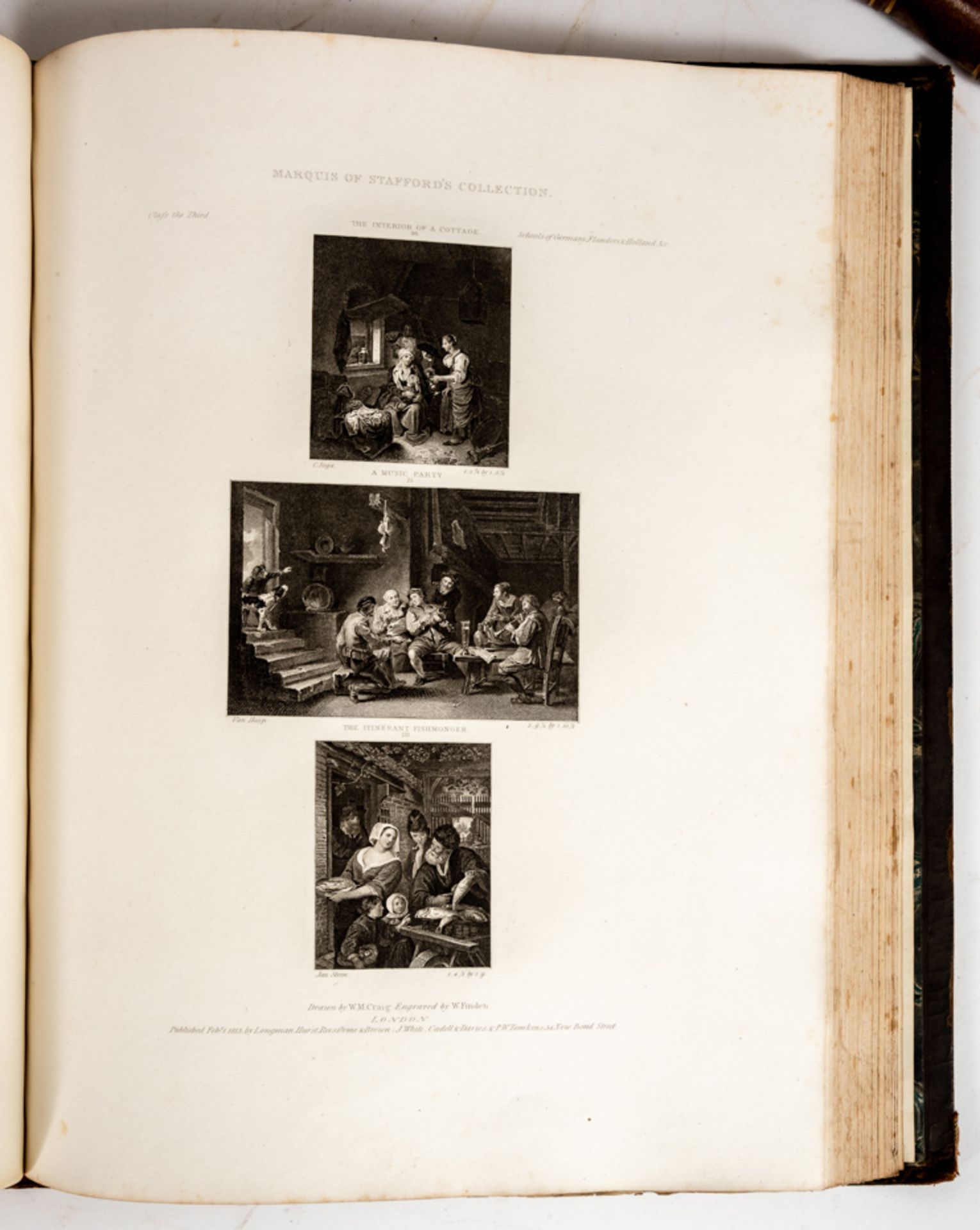 ENGRAVINGS OF THE MOST NOBLE THE MARQUIS OF STAFFORD'S COLLECTION OF PICTURES - Bild 2 aus 2