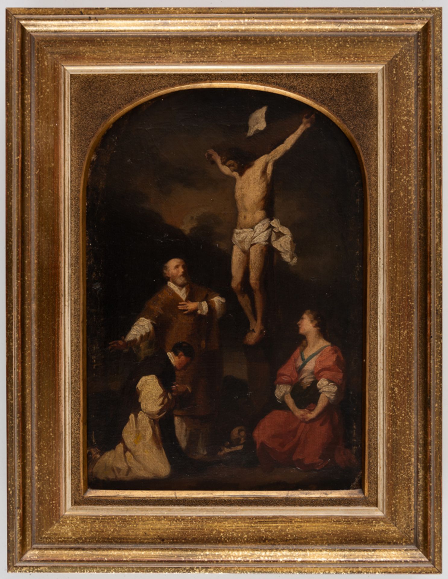 CHRISTUS GEKREUZIGT MIT DEN HEILIGEN EUSEBIUS, PHILIPP NERI UND MARIA MAGDALENA - Bild 2 aus 3