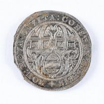 SEHR SELTENER 12 KREUZER KONSTANZ ZUR ZEIT KAISER FERDINAND II., 1619-1634