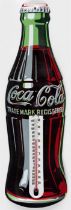 COCA-COLA FLASCHE MIT THERMOMETER