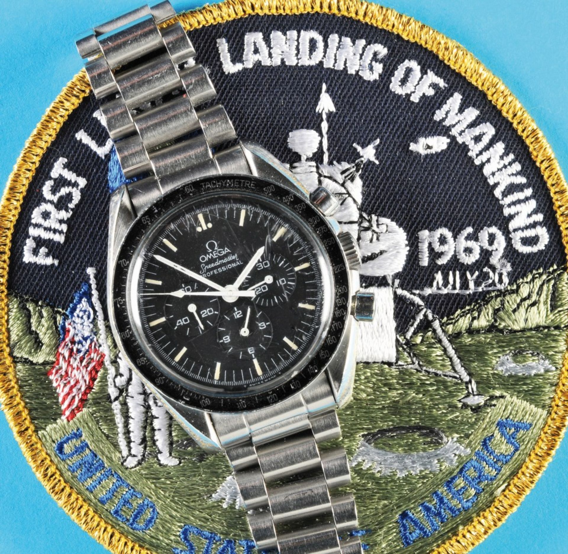 Anniversary watch 20th anniversary moon landing, Omega Speedmaster Professional "First Watch worn o