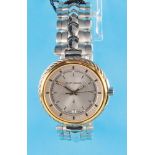 Philippe Charriol Quartz wristwatch with center seconds and date, reference 45.95.0780, cal. ETA 955