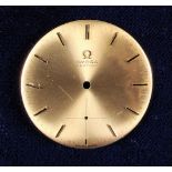 Omega Century, 14ct. Gold Dial with Gold Plated Hourly indices